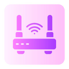 router gradient icon