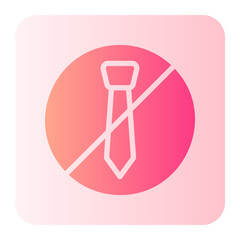 tie gradient icon
