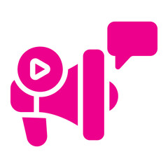 marketing gradient icon