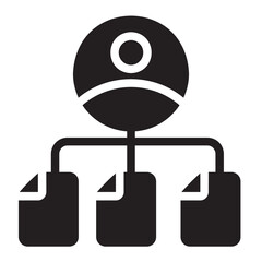 multitasking glyph icon