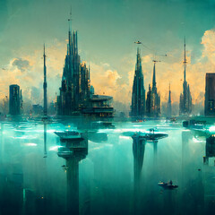 Fototapeta premium Future of Earth