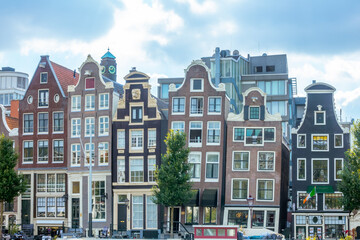 Typical Houses in Amsterdam