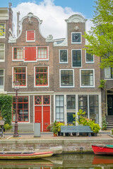 Typical Houses on the Amsterdam Canal