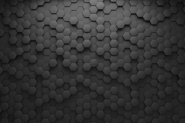 abstract  background , black hexagon abstract  background
