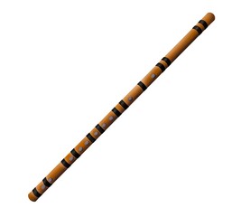 illustration of music, Chinese flutes are generally made from bamboo and belong to the bamboo classification of Chinese music, The dizi is a Chinese transverse flute © Watthana Tirahimonch