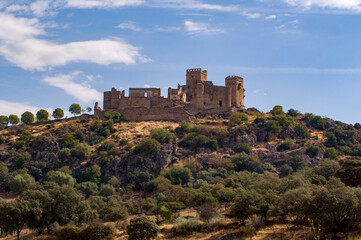Castillo de Belvis de Monroy, Cáceres, Extremadura.