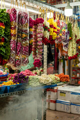 Fototapeta premium Flower necklaces in Singapore