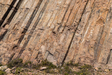 Hong Kong Sai Kung natural hexagonal column