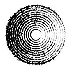 Naklejka premium Circle design element. PNG with transparent background. 