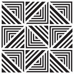 black pattern. PNG with transparent background.