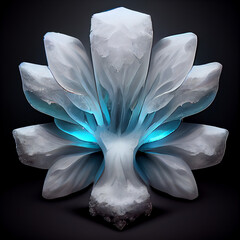 ice flower tree