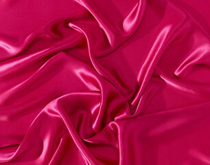 Red silk  background