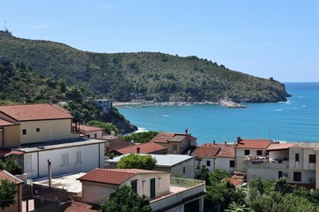 Palinuro - Promontorio di Capo Palinuro dal Bar Santa Caterina