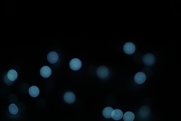 blue bokeh background