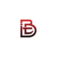 Obraz premium Alphabet D I T B letter D,I,T and B logo design, D I T B Creative Typography Vector Template Symbol Modern logo