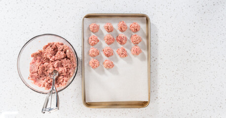 Oven Baked Meatballs