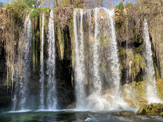 Small waterfall in Antalya city