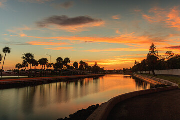 South Tampa Sunset Reflection