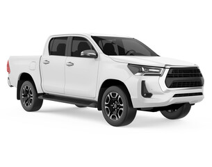 Pickup Truck Isolated