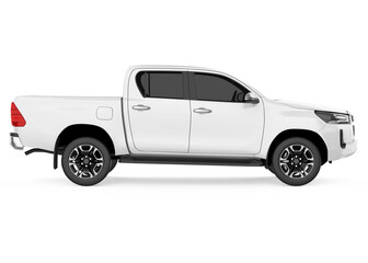 Pickup Truck Isolated