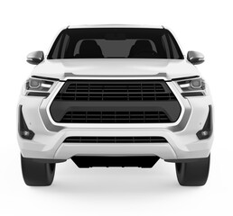 Naklejka premium Pickup Truck Isolated