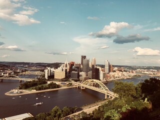 view of the city of Pittsburgh