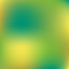 abstract, green yellow blurred background, vector