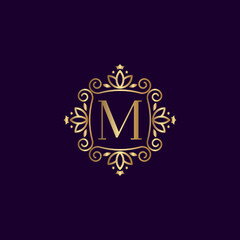 CROWN LETTER LEAF M