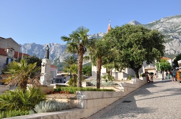 Fototapeta premium Makarska in Croatia.