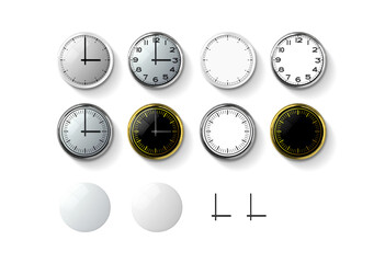 Wall Clocks Set