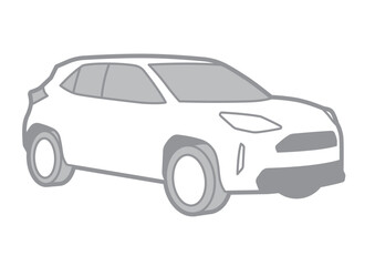 MINISUV VECTOR ILLUSTRATOR - SPORTCAR_T012 : 534514728