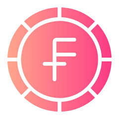 Fototapeta premium Flat Gradient gradient icon