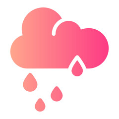 rain gradient icon