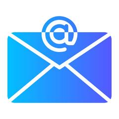 email gradient icon