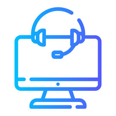 Flat Gradient gradient icon