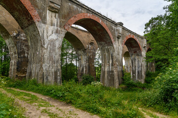 zabytkowe kolejowe mosty w Kiepojciach