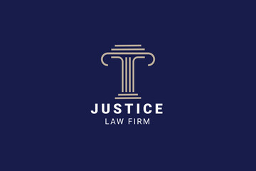 Law Firm Logo Design Template