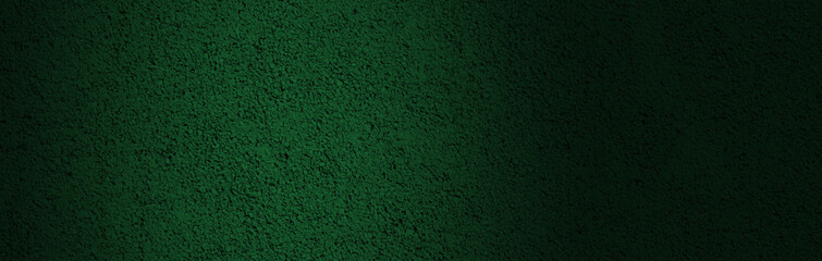 Elegant dark green background with black shadow border and old vintage grunge texture.