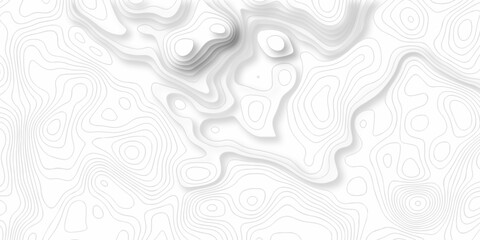 Topographic map background. silver line topography maount map contour background, geographic grid. Abstract vector illustration.	
