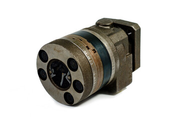 Dosing pump used in agricultural and other machinery.