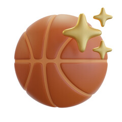 basketball 3d illustration