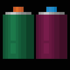 Editable Vector Illustration of Spray Can. Good for sticker, icon, clip art, ppt, game, education, etc	