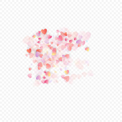 Heart love vector Valentine Pink amour symbols.