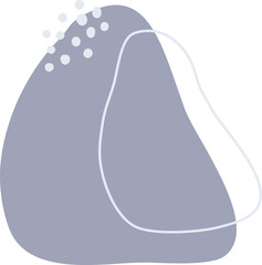 Abstract Organic Shape Vector Illustration