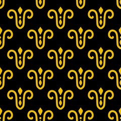 seamless pattern with numbers