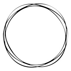 Circle frame. PNG with transparent background, for your picture, image and text