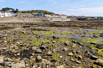 View across Marazion - St Michael's Mount - Cornwall