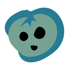 Fototapeta premium helloween facial mask