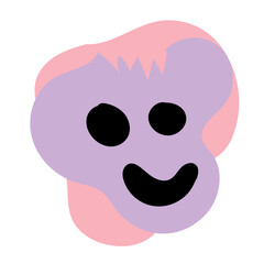 Fototapeta premium helloween facial mask