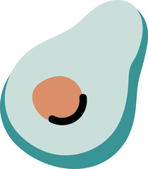 Avocado illustration